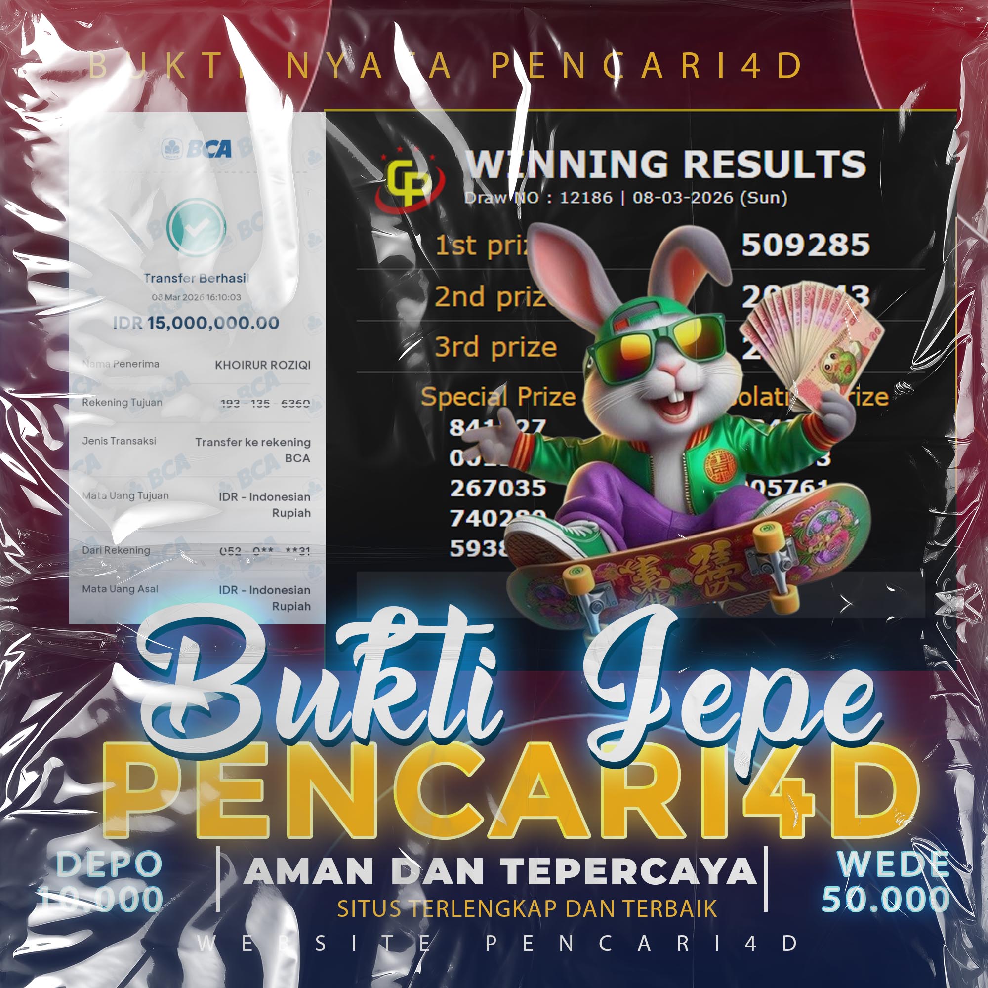 🔥 PEMENANG DI CHINA! MEMBER ID KHOIRUL BERHASIL RAIH 19 JUTA 🎊